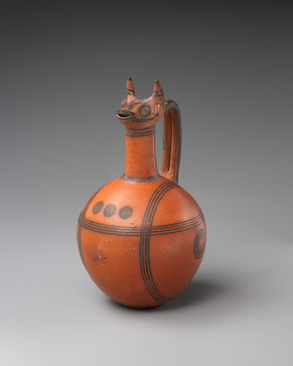 Terracotta jug, Terracotta, Cypriot