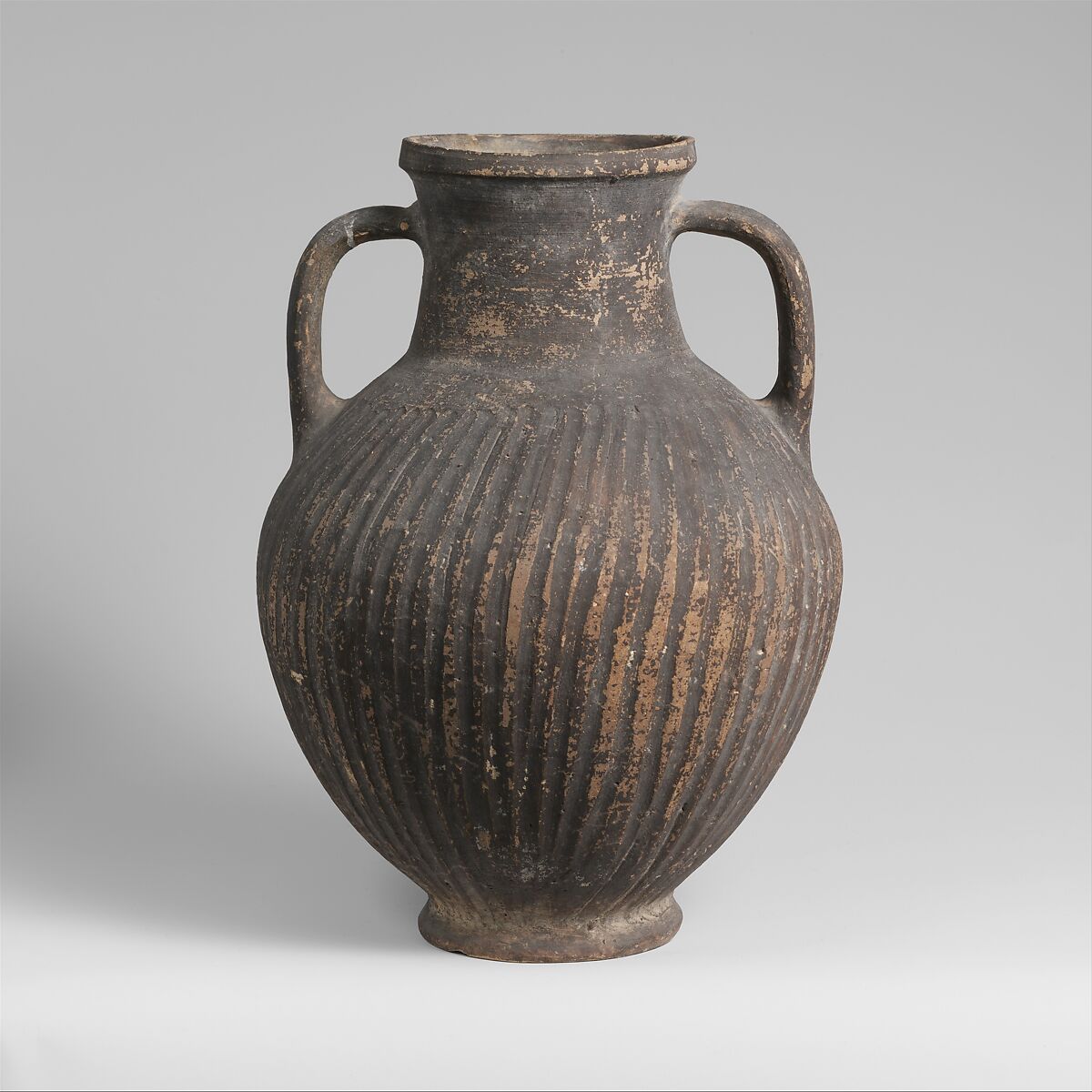 Terracotta amphora (jar), Terracotta, Cypriot 