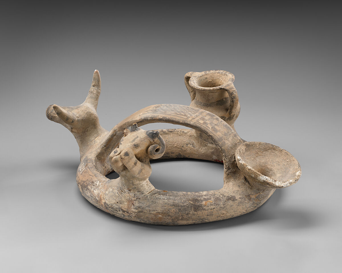 Ring-vase, Terracotta, Cypriot