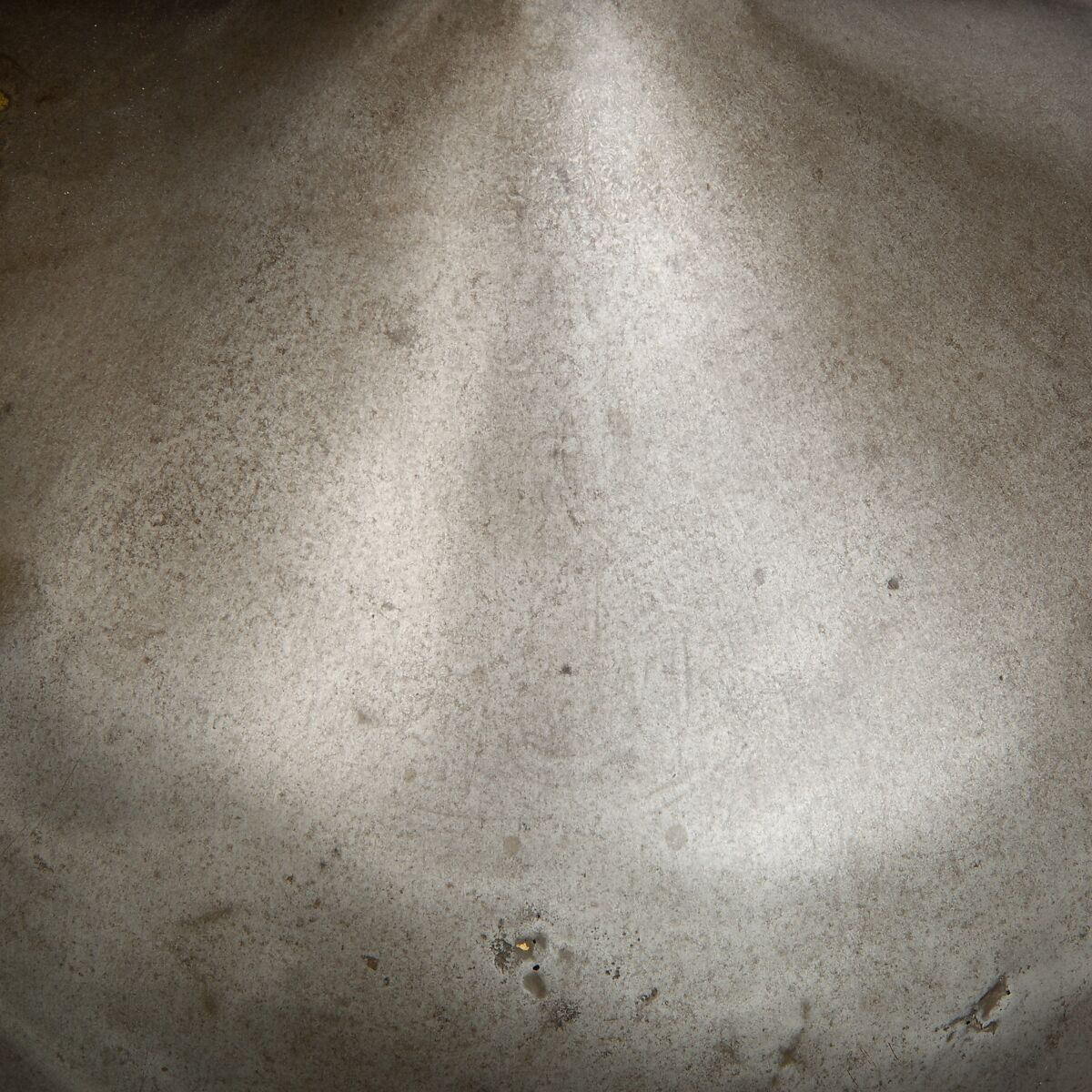 Helmet, Steel, iron, gold, Indian, Deccan, possibly Golconda