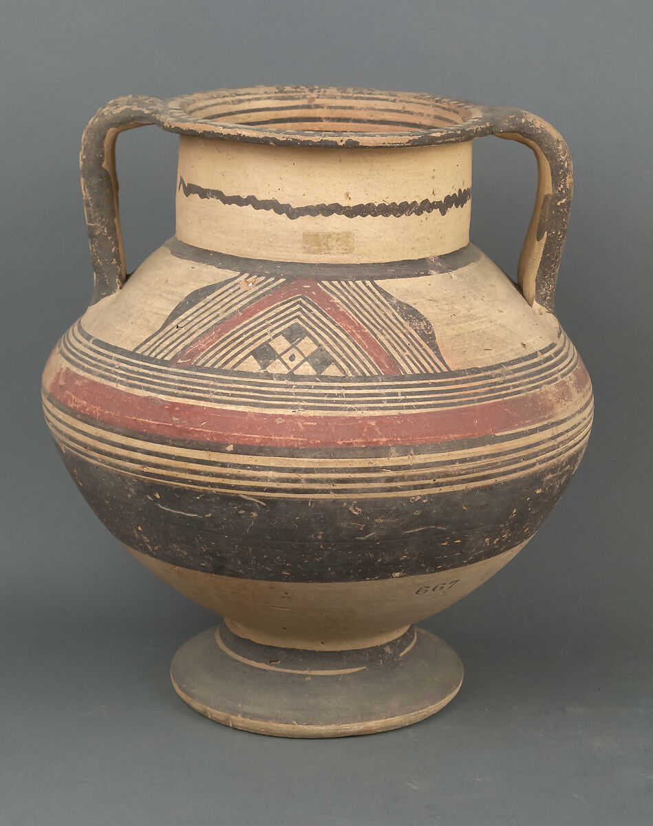 Krater, Terracotta, Cypriot 