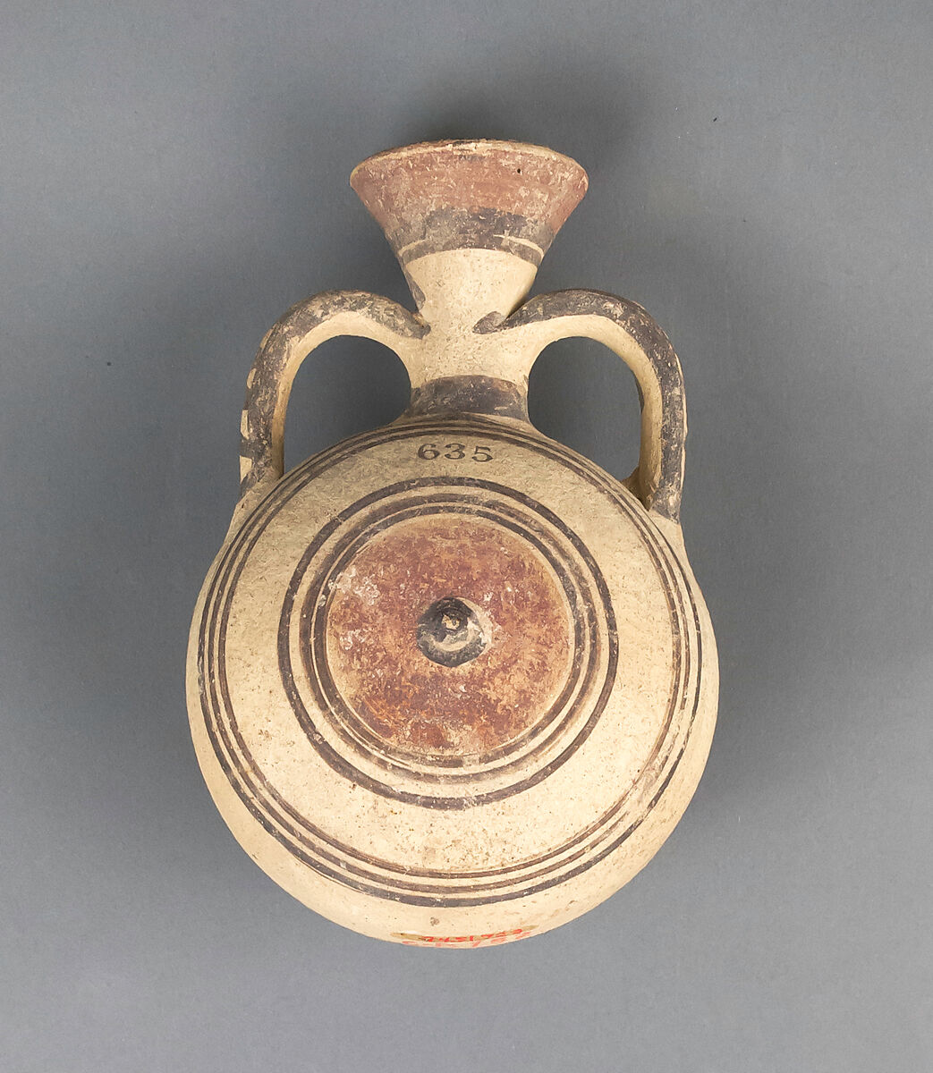 Flask Cypriot Cypro Geometric Iii The Metropolitan Museum Of Art