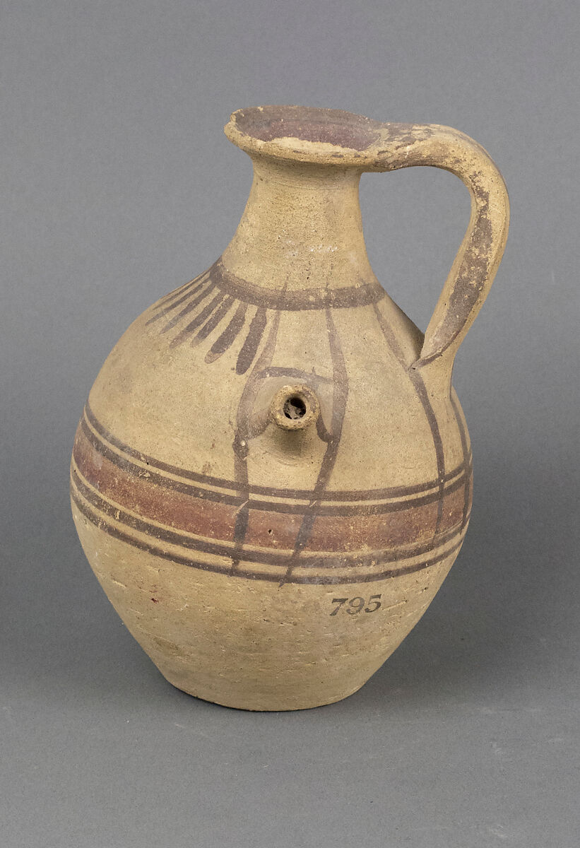 Jug, Terracotta, Cypriot 