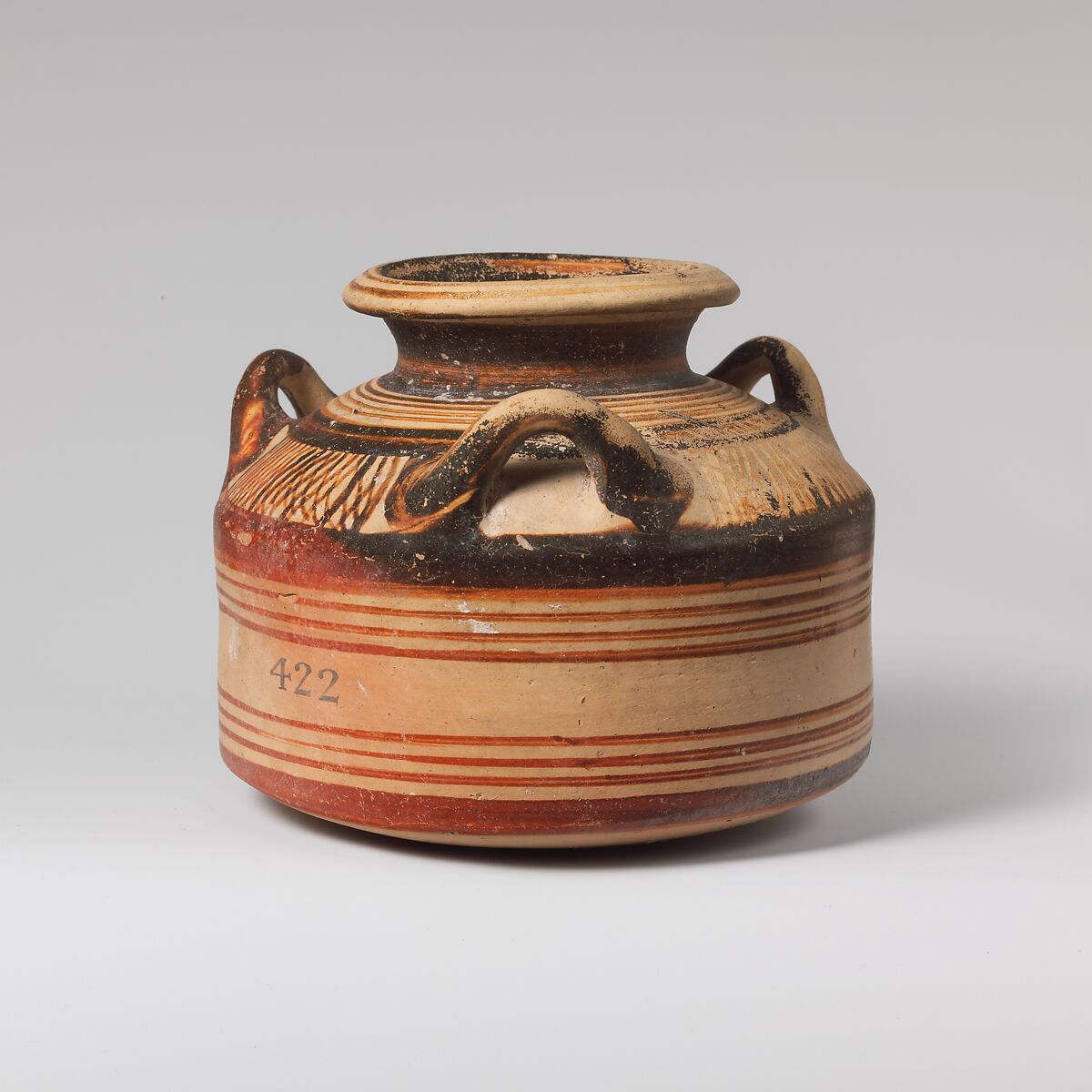 Terracotta alabastron (jar), Terracotta, Mycenaean 