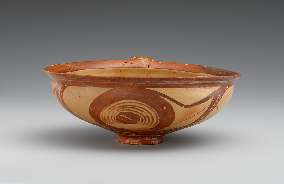 Terracotta one-handled cup, Terracotta, Helladic, Mycenaean