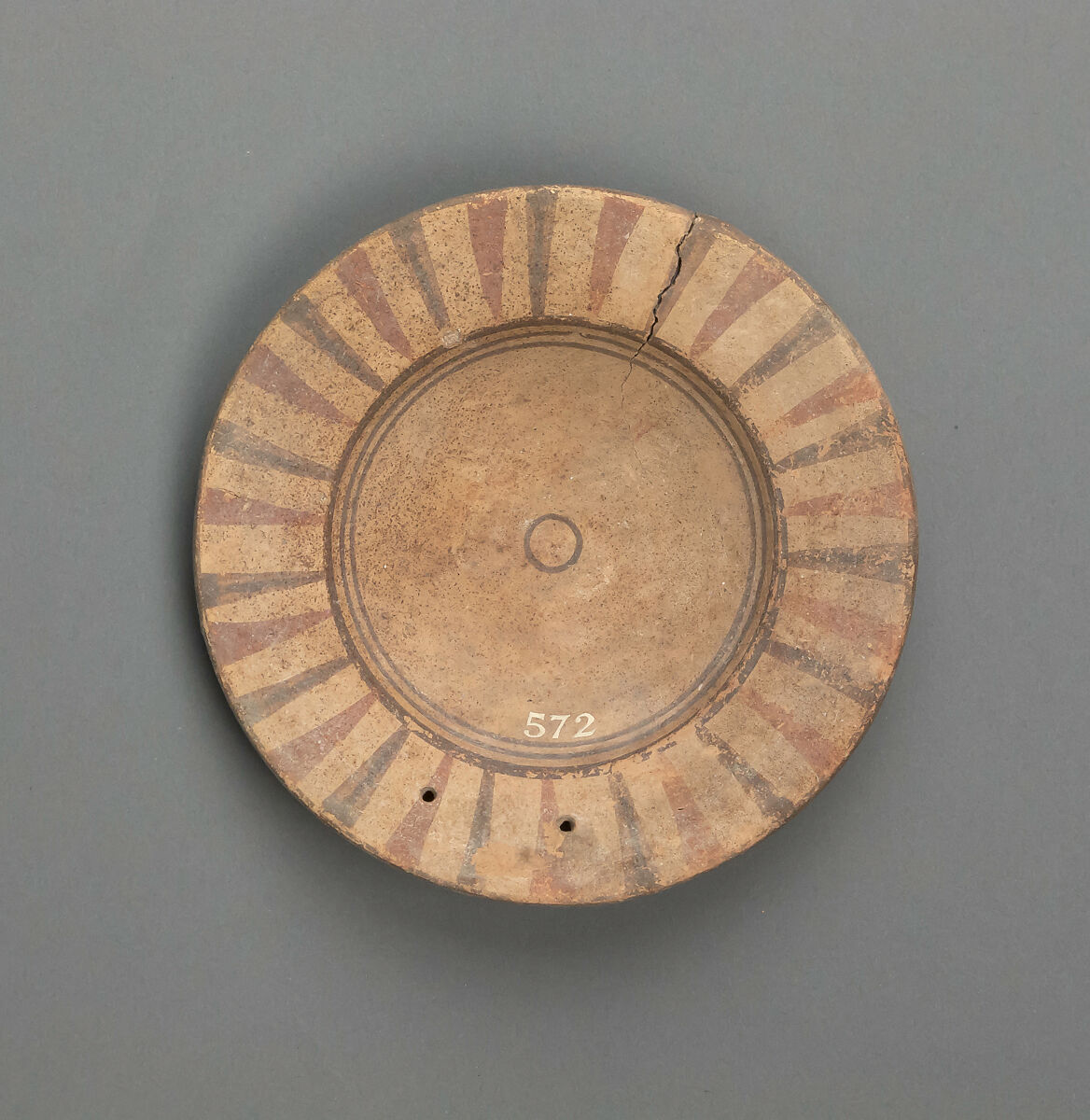 Plate, Terracotta, Cypriot 