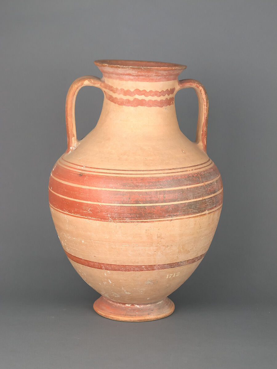 Amphora, Terracotta, East Greek, Samian 