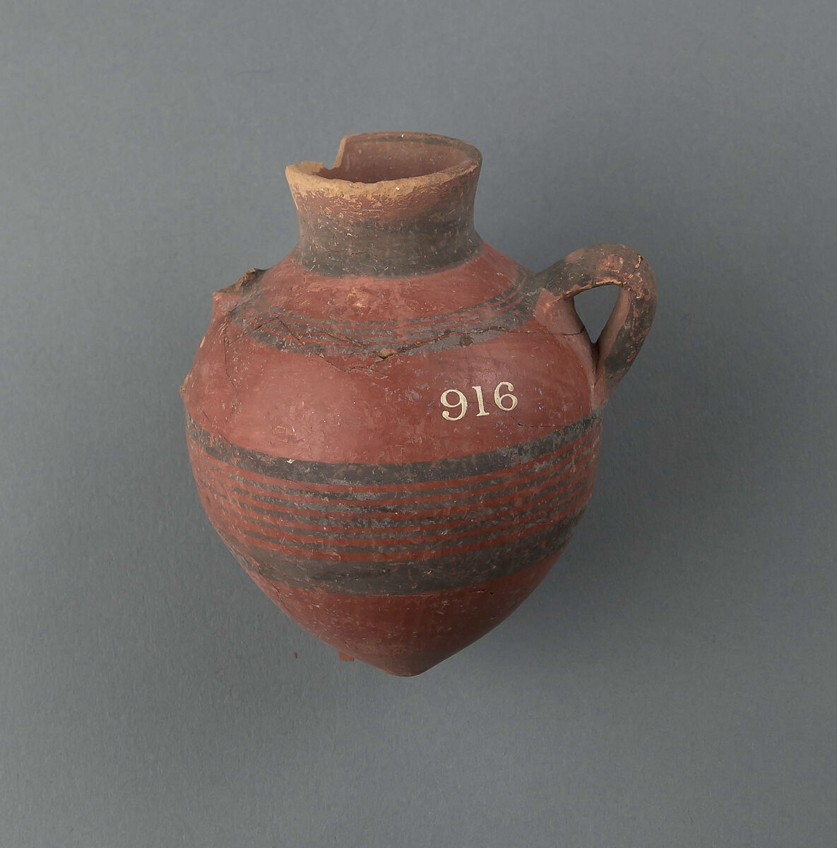 Jar, miniature, Terracotta, Cypriot 
