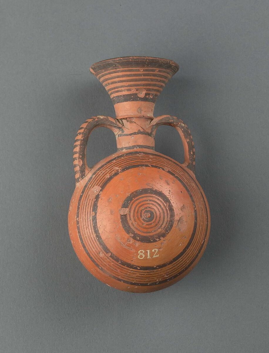 Flask, Terracotta, Cypriot 