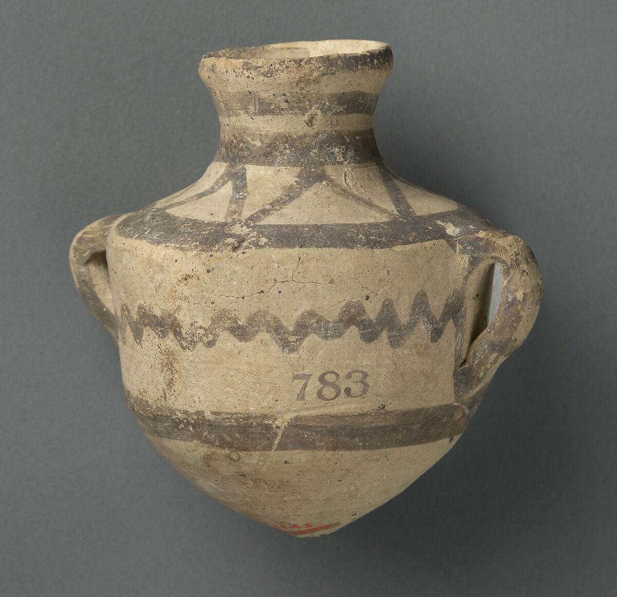Jar, Canaanite, miniature, Terracotta, Cypriot 