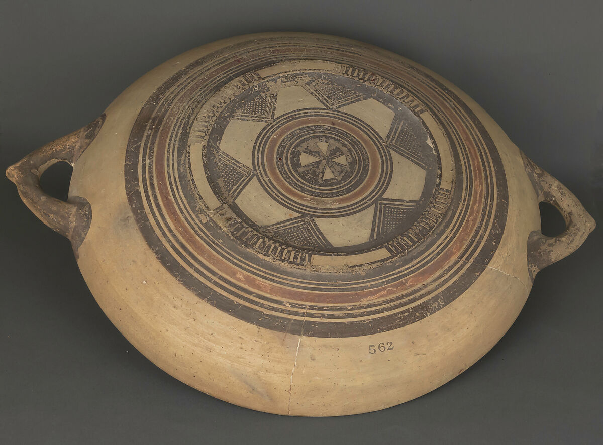Plate, Terracotta, Cypriot