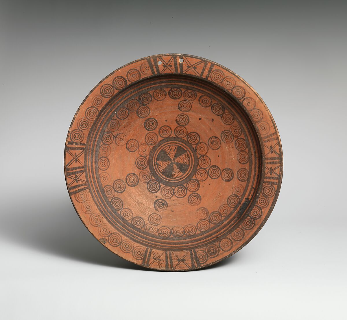 Plate, Terracotta, Cypriot 