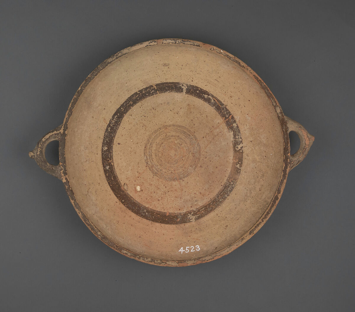 Plate, Terracotta, Cypriot