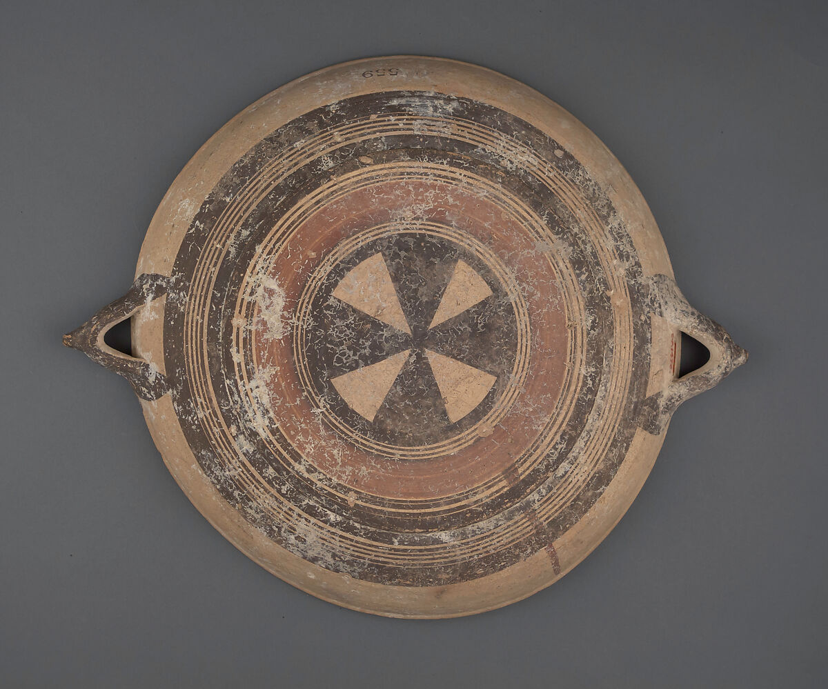 Terracotta plate, Terracotta, Cypriot 