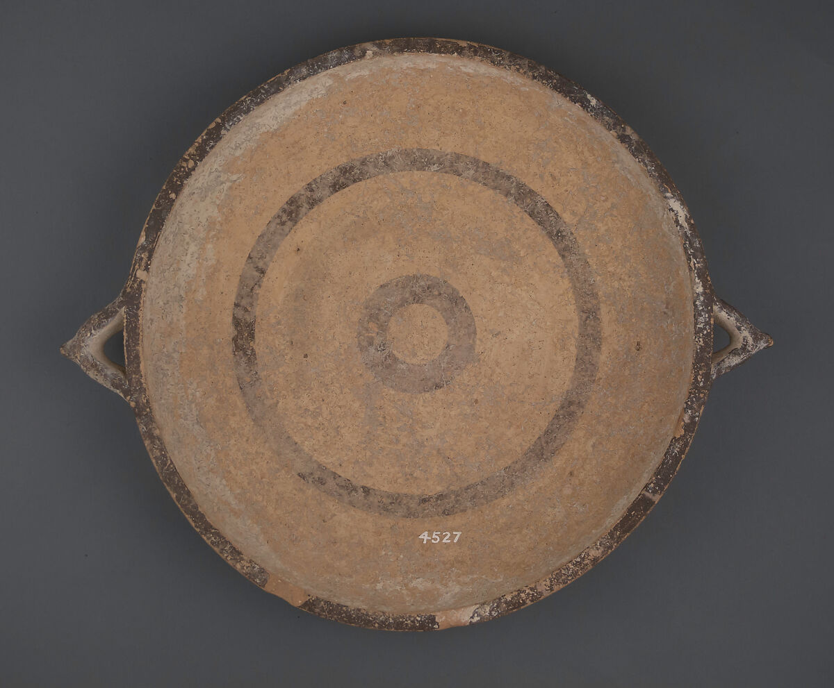 Terracotta plate, Terracotta, Cypriot
