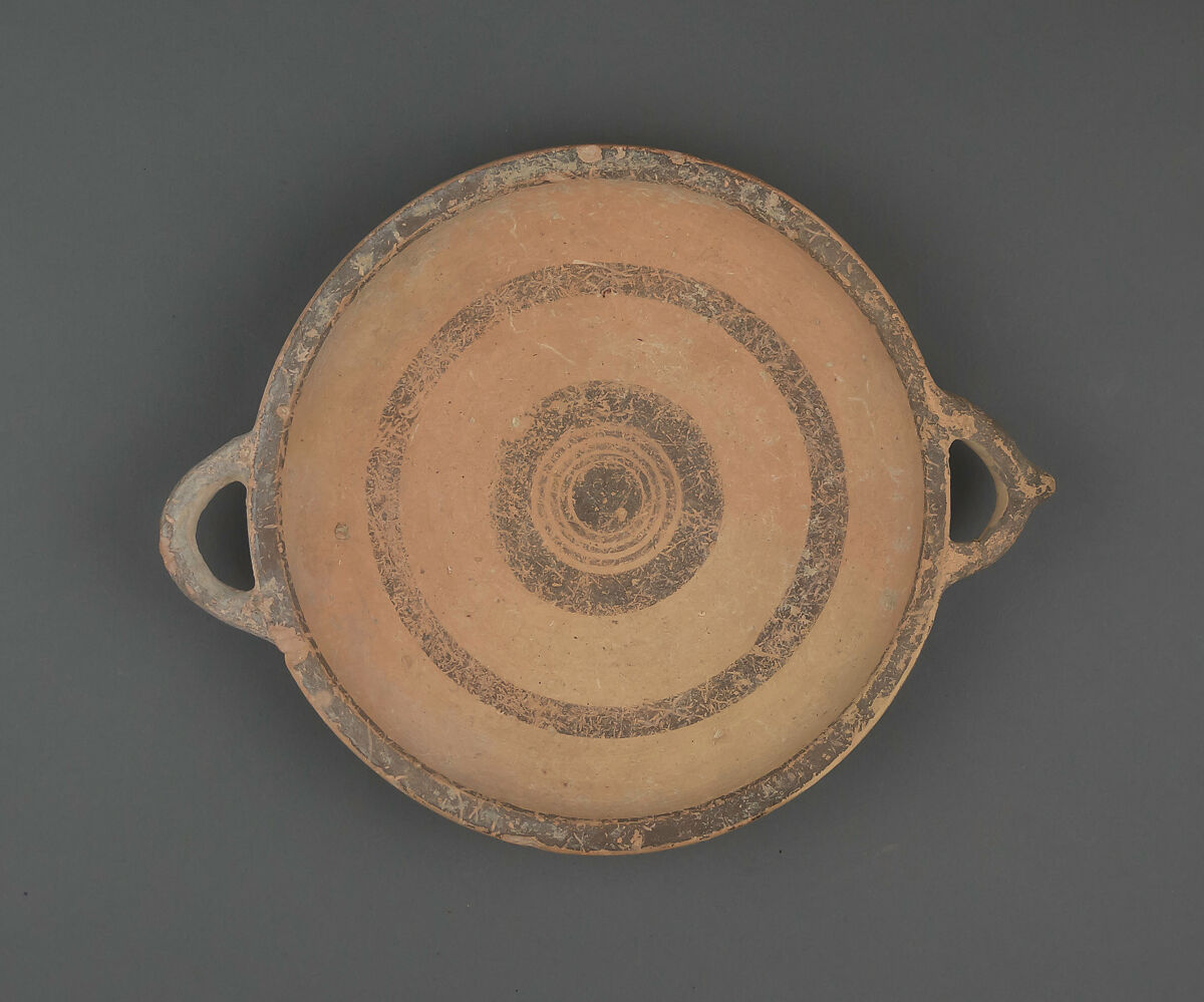 Plate, Terracotta, Cypriot
