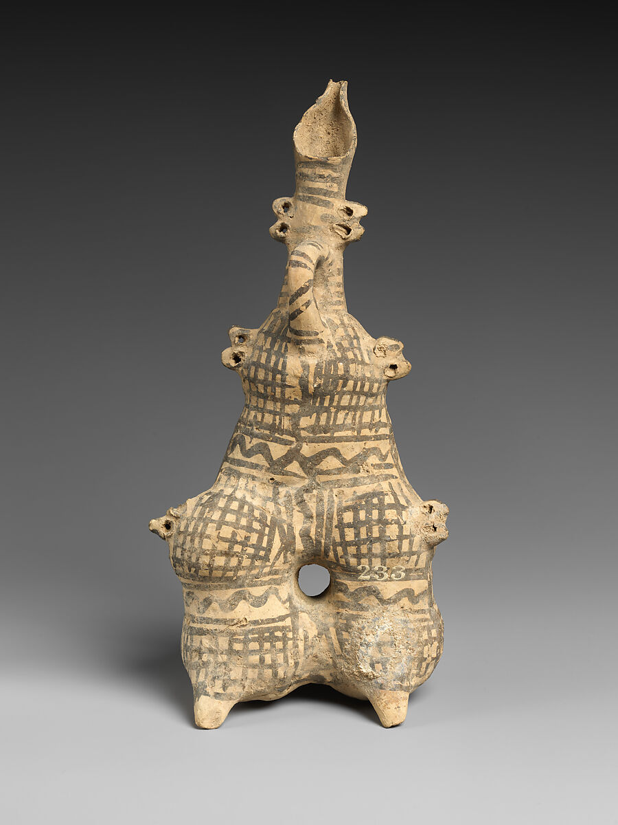 Terracotta composite jug, Terracotta, Cypriot 