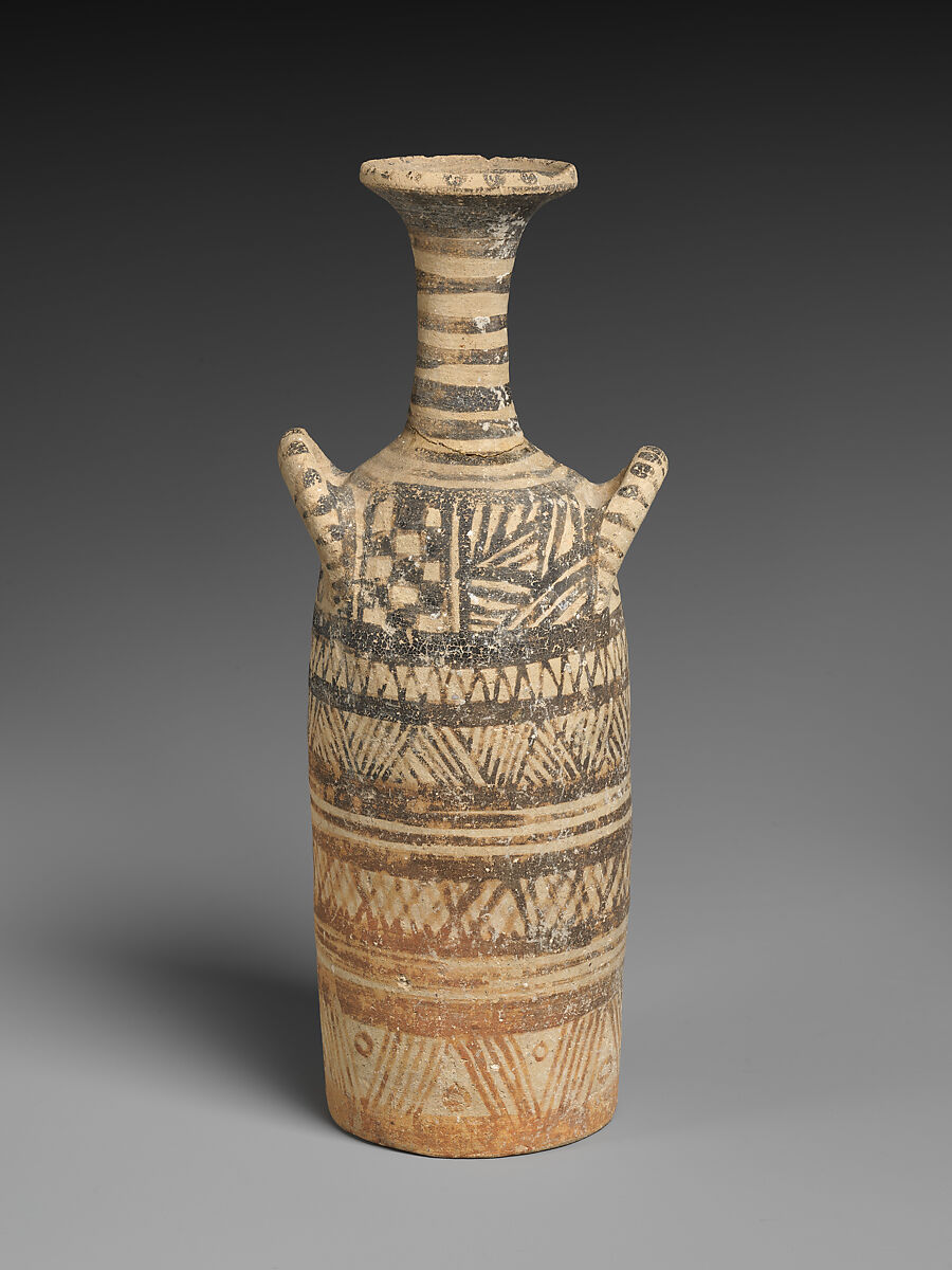 Terracotta bottle, Terracotta, Cypriot
