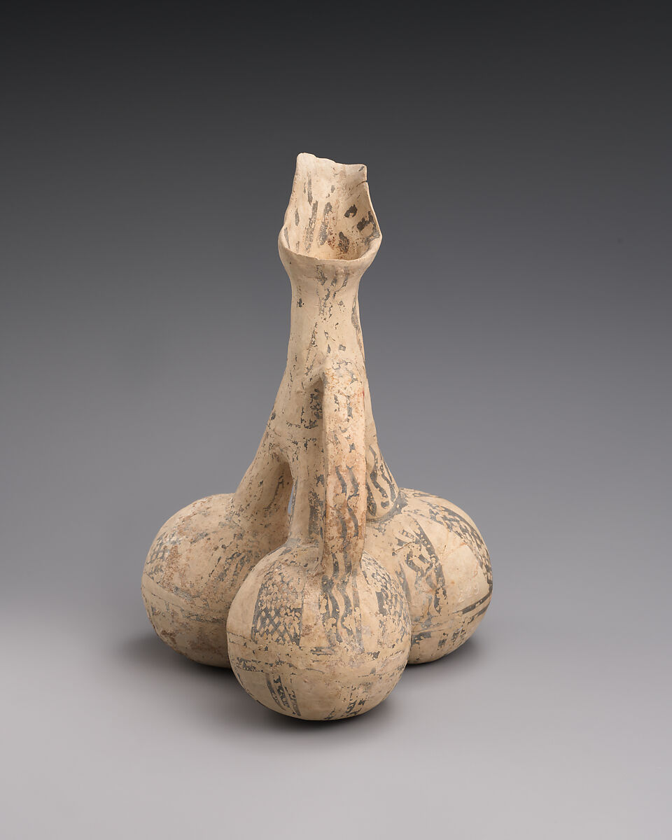 Terracotta composite jug, Terracotta, Cypriot