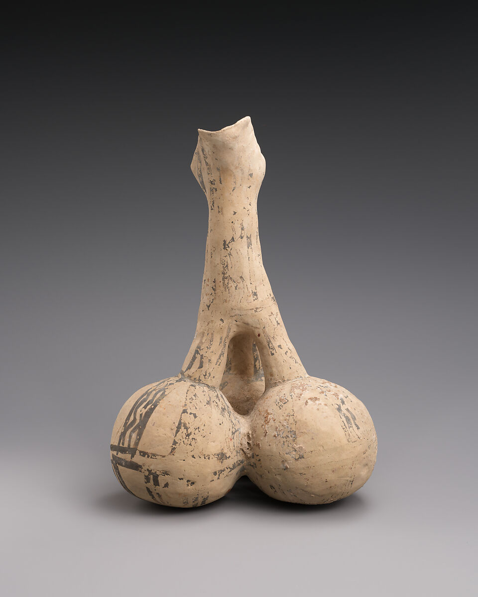 Terracotta composite jug, Terracotta, Cypriot