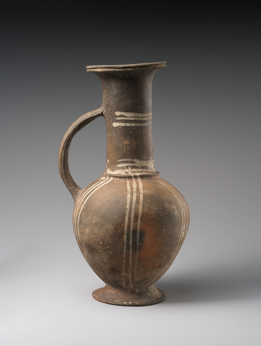 Terracotta jug, Terracotta, Cypriot