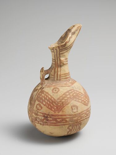 Terracotta juglet