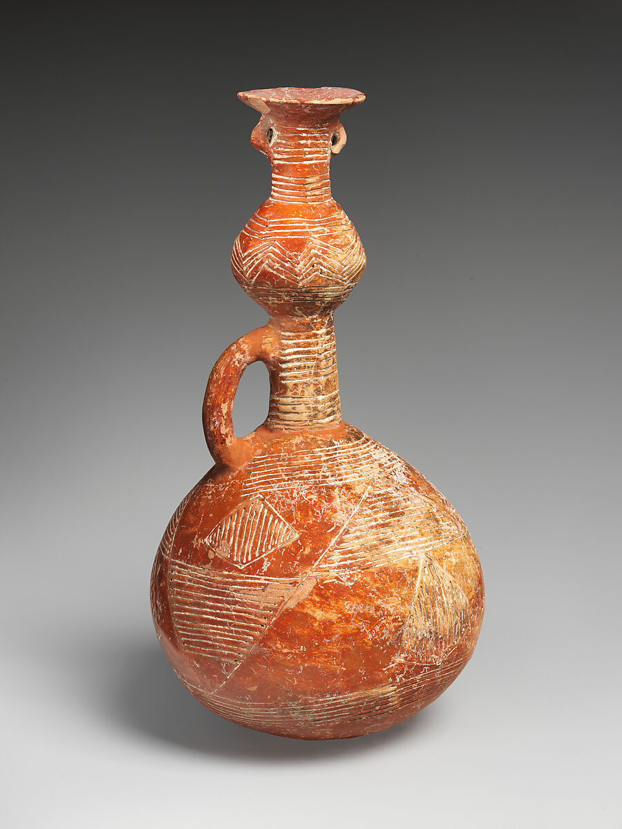 Terracotta composite jug, Terracotta, Cypriot