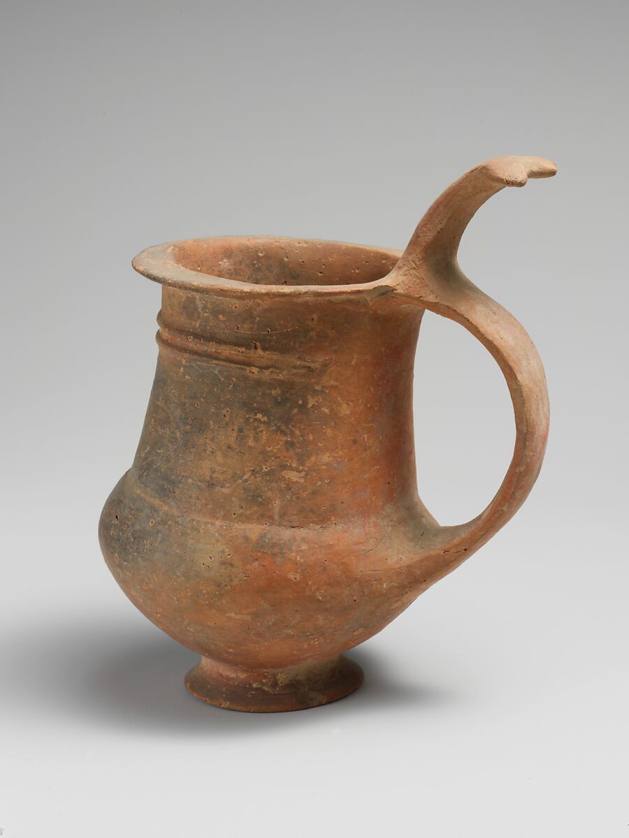 Terracotta tankard, Terracotta, Cypriot 