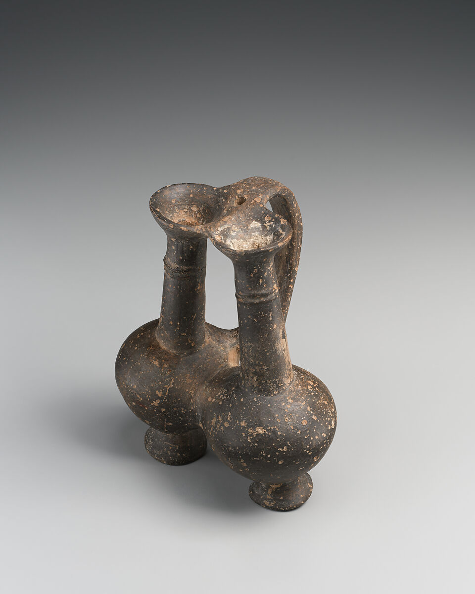 Terracotta double bil-bil, Terracotta, Cypriot