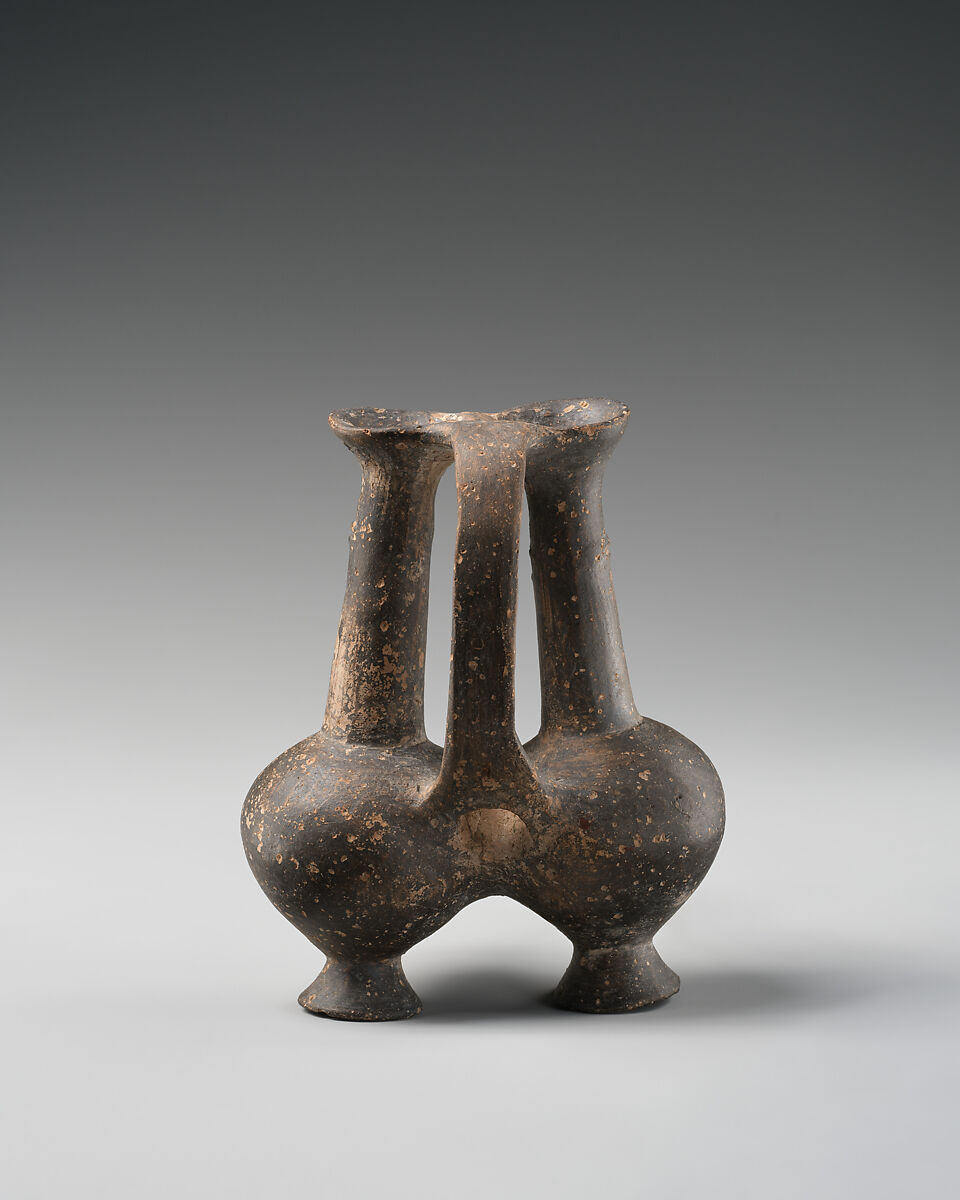 Terracotta double bil-bil, Terracotta, Cypriot