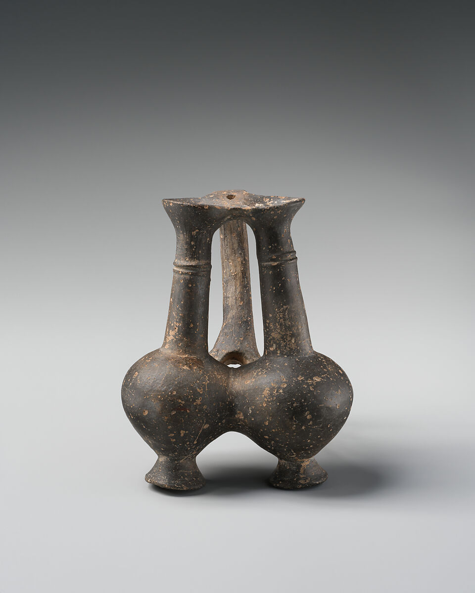 Terracotta double bil-bil, Terracotta, Cypriot 