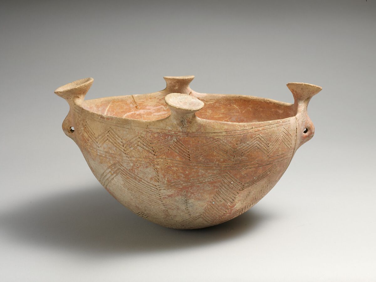 Terracotta bowl, Terracotta, Cypriot 