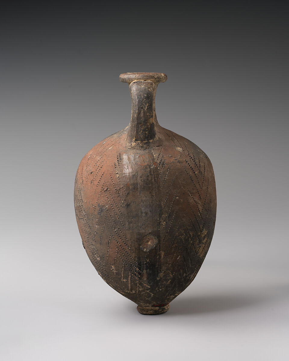 Terracotta vessel, Terracotta, Egyptian