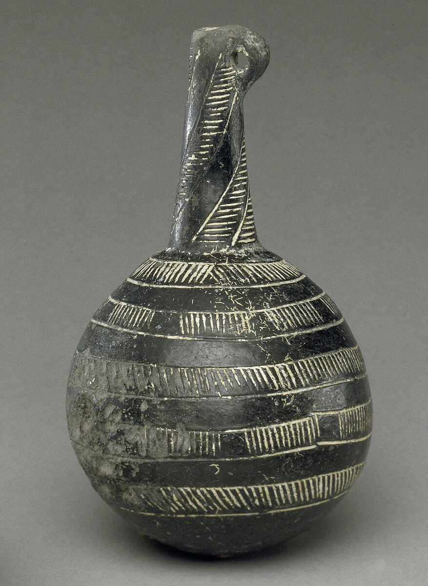 Terracotta bottle, Terracotta, Cypriot 