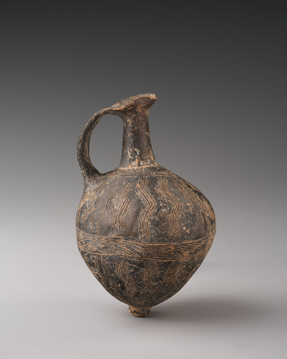 Terracotta jug, Terracotta, Cypriot