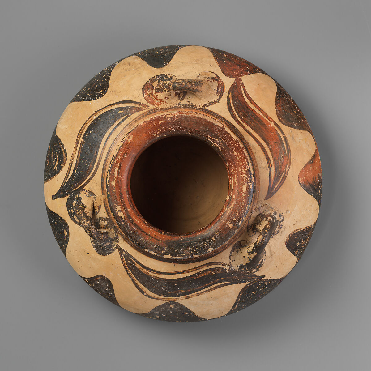 Terracotta squat jar, Terracotta, Cypriot