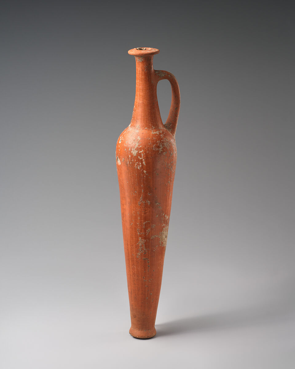 Terracotta spindle bottle - Cypriot - Late Cypriot - The