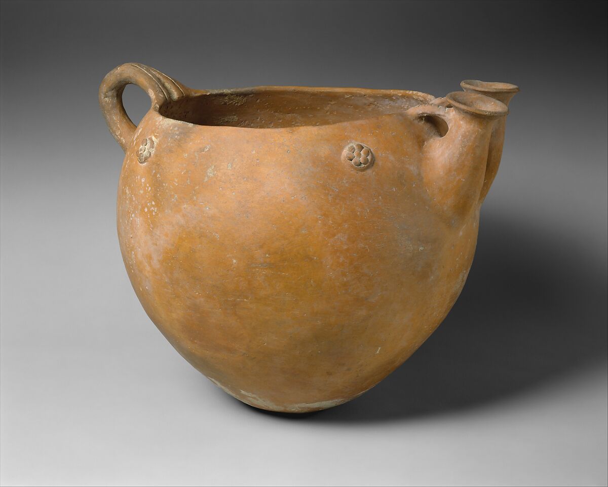 Terracotta bowl, Terracotta, Cypriot 