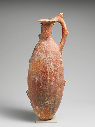Terracotta flask, Terracotta, Cypriot 