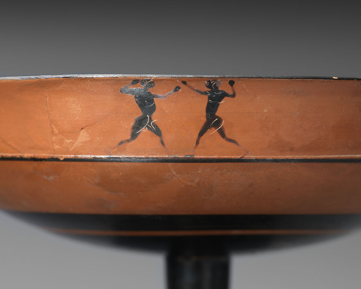 Kylix, lip-cup, Terracotta, Greek, Attic