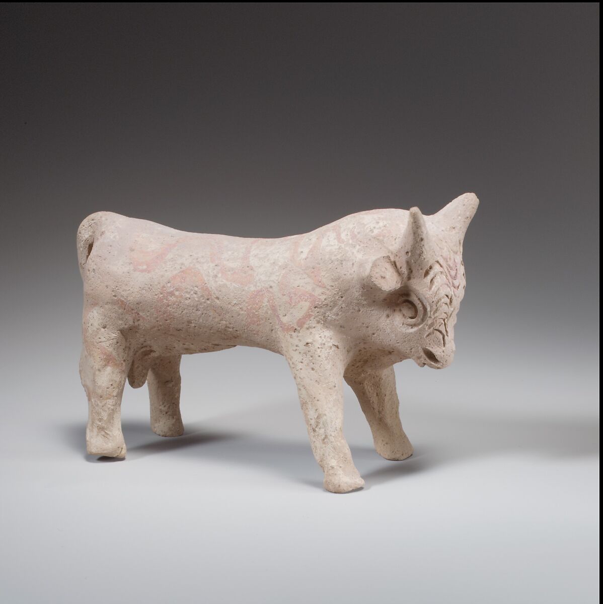 Terracotta bull, Terracotta, Cypriot 