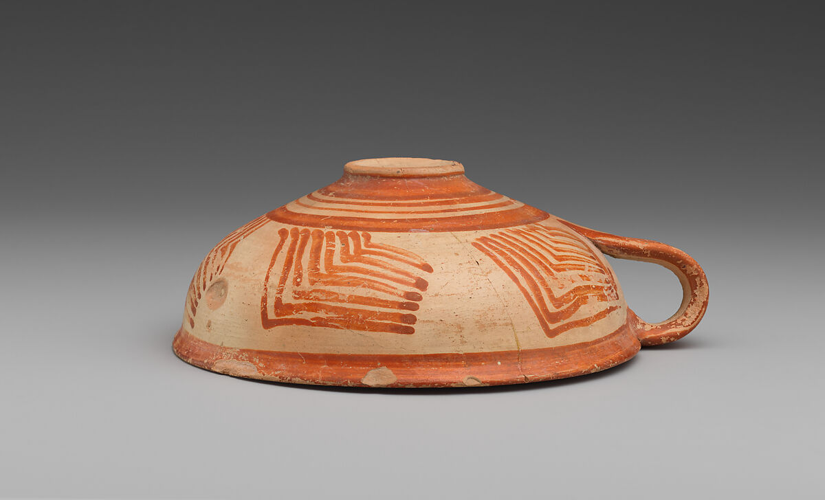 Terracotta one-handled cup, Terracotta, Helladic, Mycenaean