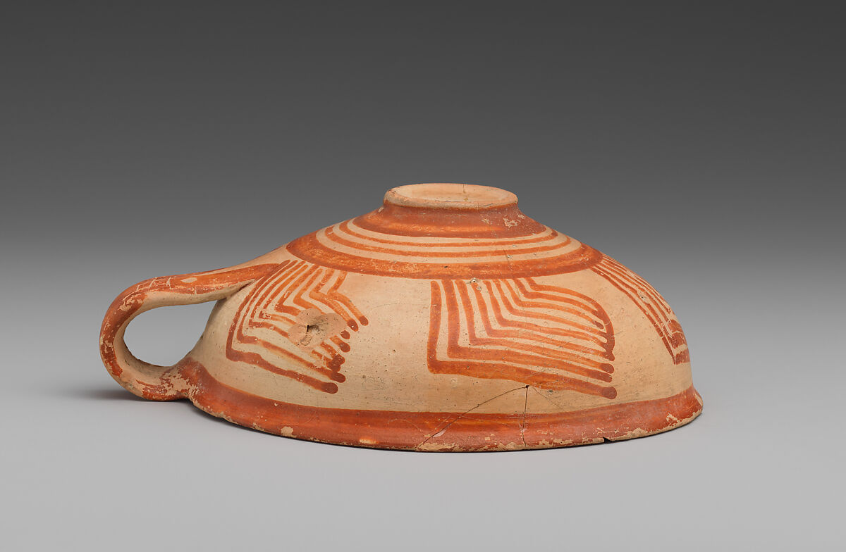 Terracotta one-handled cup, Terracotta, Helladic, Mycenaean