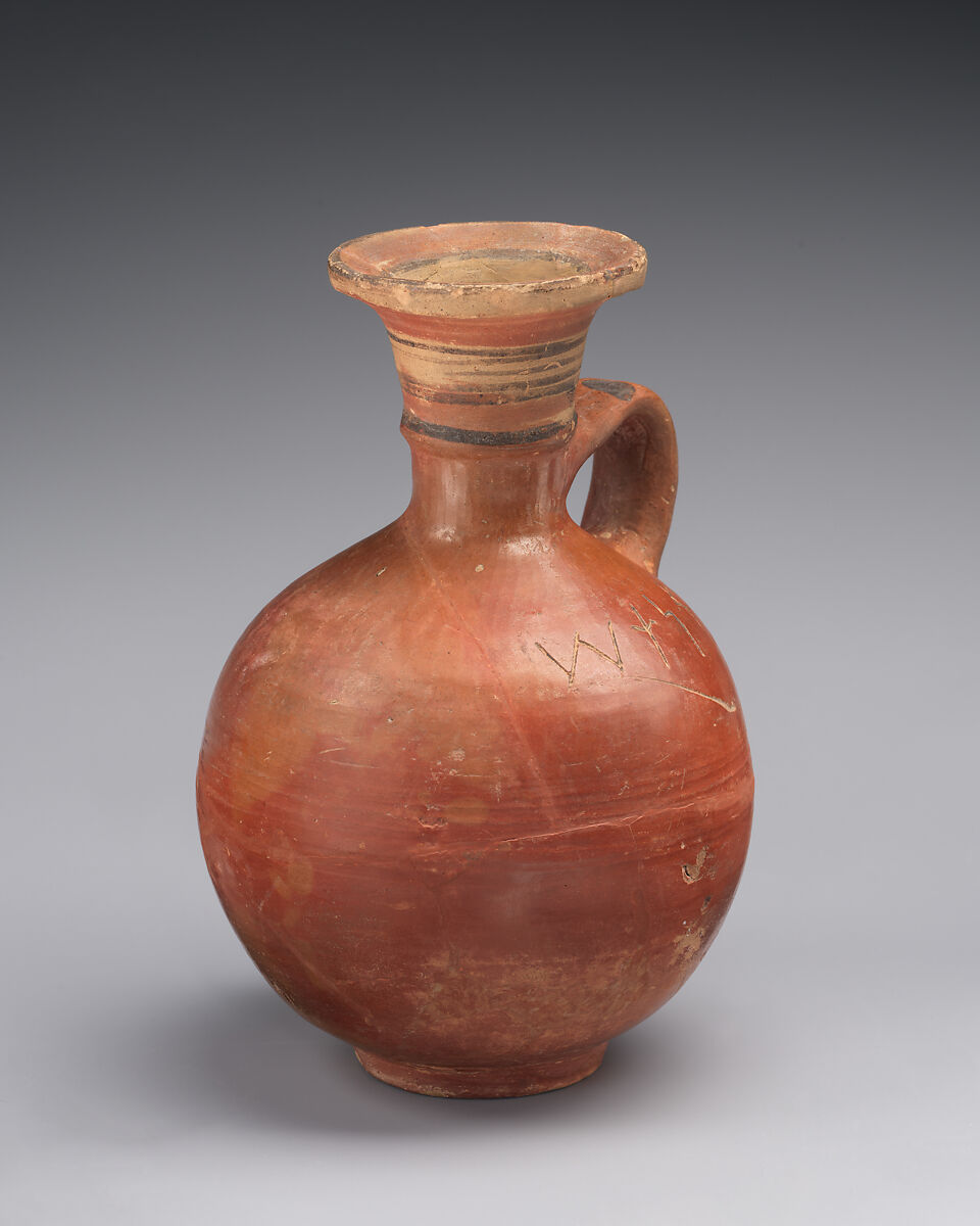 Terracotta jug, Terracotta, Phoenician