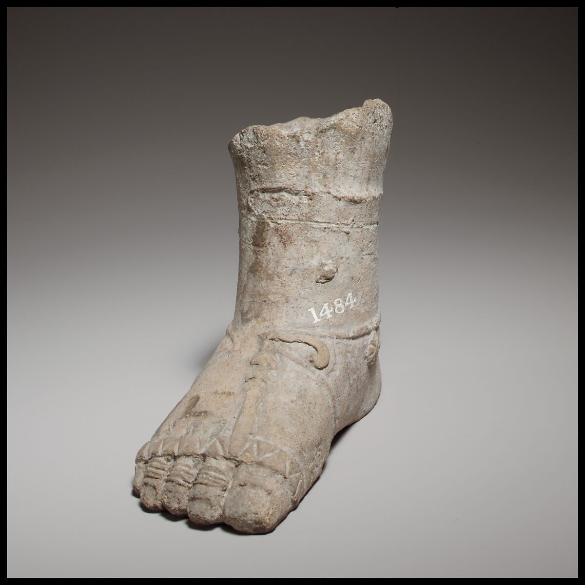 Right foot, Terracotta, Cypriot