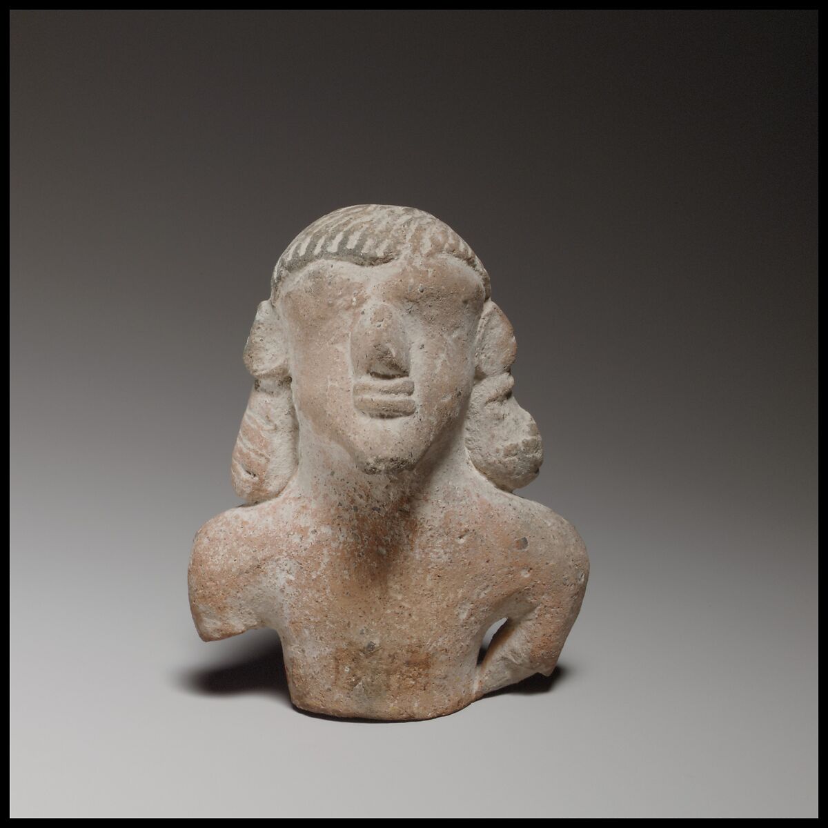 Male figurine, Terracotta, Cypriot 