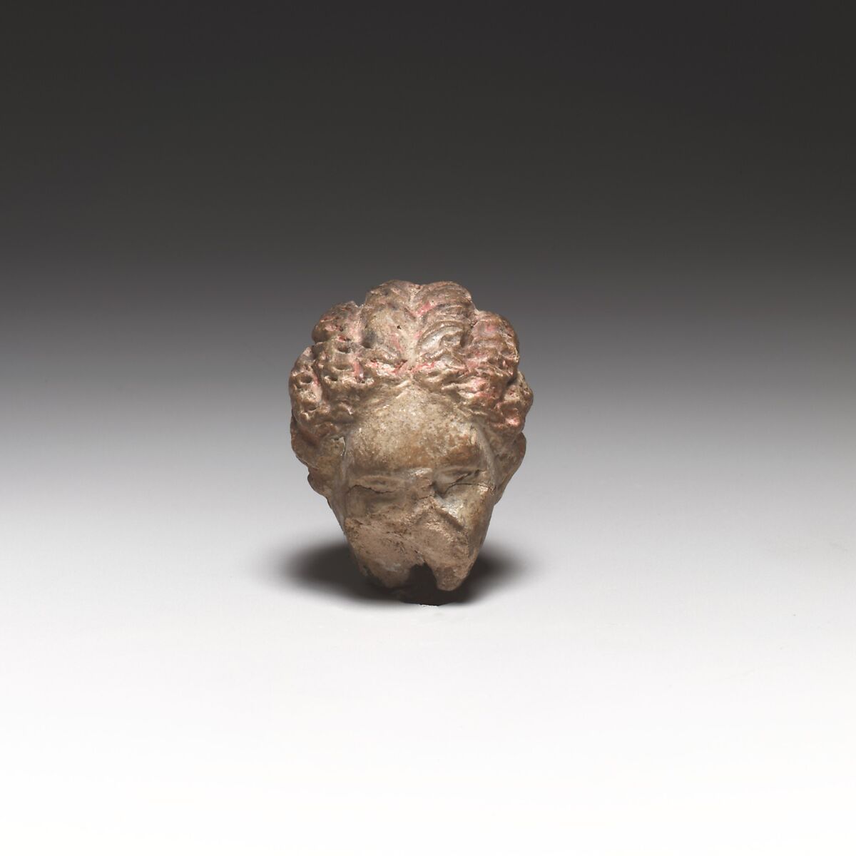 Female head, Terracotta, Cypriot 