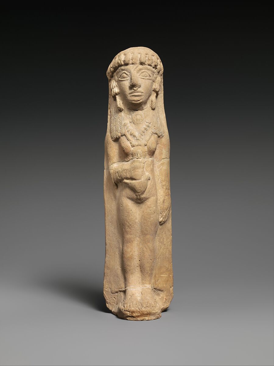 Terracotta woman, Terracotta, Cypriot 