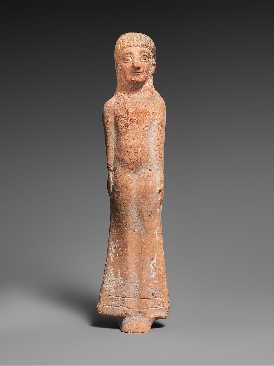 Terracotta woman, Terracotta, Cypriot 