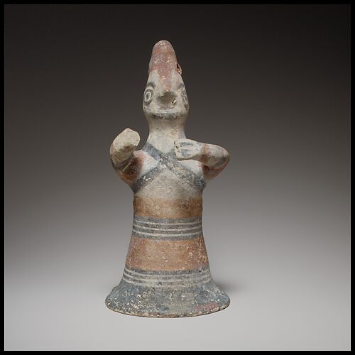 Terracotta statuette of a man | Cypriot | Cypro-Archaic I | The ...